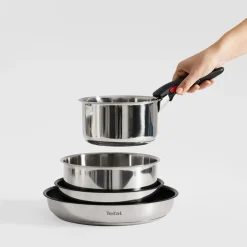 Garnki, Patelnie I Pokrywki|Tefal Komplet garnków i patelni z odpinaną rączką INGENIO EMOTION 5 el.