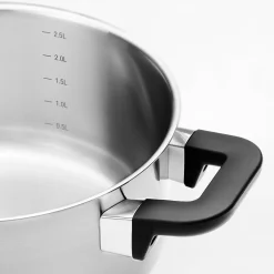 GERLACH Komplet garnków ze stali nierdzewnej PURE 10 el.