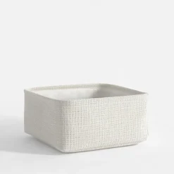 Pudełka I Pojemniki Do Przechowywania|Koszyki Dekoracyjne|inny Komplet koszy do przechowywania biały, 3 sztuki