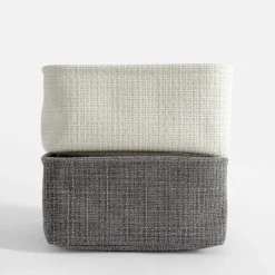 Pudełka I Pojemniki Do Przechowywania|Koszyki Dekoracyjne|inny Komplet koszy do przechowywania biały, 3 sztuki