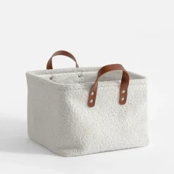 Pudełka I Pojemniki Do Przechowywania|Koszyki Dekoracyjne|inny Komplet koszy do przechowywania białe, 3 sztuki