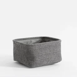 inny Komplet koszy do przechowywania szary, 3 sztuki