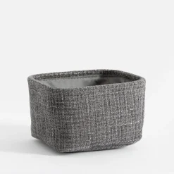 inny Komplet koszy do przechowywania szary, 3 sztuki