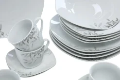 Serwisy Kawowe|Serwisy Obiadowe|Prima Cucina Komplet obiadowo-kawowy LIVIO, 30 elementów