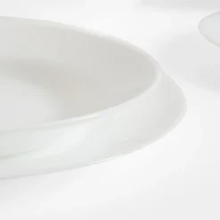 inny Komplet obiadowy biały PLUMI 18 el.