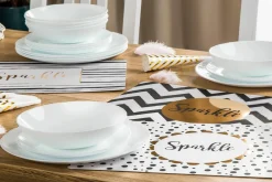 Serwisy Obiadowe| Komplet obiadowy COCONUT 18 elementów