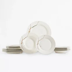 Serwisy Obiadowe|Prima Cucina Komplet obiadowy glamour MARBRE 18 el.