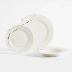 Serwisy Obiadowe|Prima Cucina Komplet obiadowy glamour MARBRE 18 el.