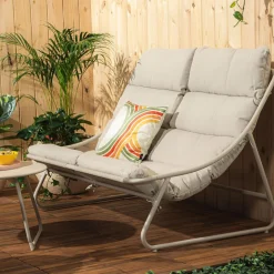 inny Komplet ogrodowy beżowy HUNDIGO