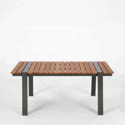 Meble Ogrodowe|Meble Ogrodowe|inny Komplet ogrodowy szary HENTILLA