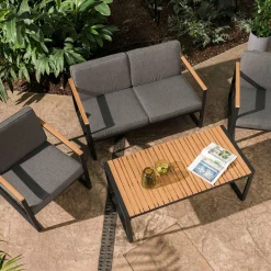 Meble Ogrodowe|Meble Ogrodowe|inny Komplet ogrodowy ze stolikiem JARISON