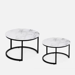 Stoliki Kawowe|inny Komplet okrągłych stolików LIO TASILO
