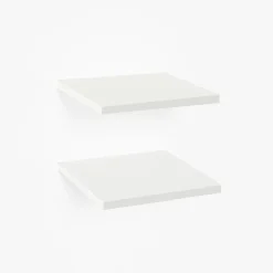 ADBOX Komplet półek INNER II 46,4x50 cm biały 2 szt.