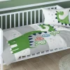 Pościel Dla Dzieci|Pościele| Komplet pościeli bambusowej, dinozaur 100x135 cm