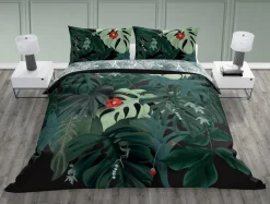 Pościele|Faro Komplet pościeli bawełnianej w liście NEW TRENDY 220x200 cm