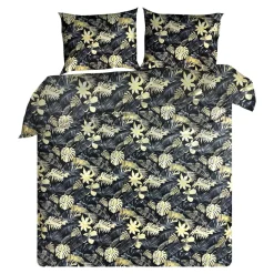Pościele| Komplet pościeli bawełnianej ZŁOTE LIŚCIE 220x200 cm