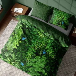 Pościele|Faro Komplet pościeli bawełnianej TAJEMNICZY OGRÓD 160x200 cm
