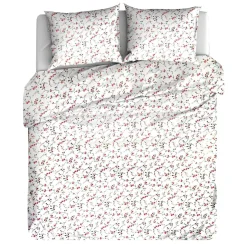 Komplet pościeli bawełnianej KWIATY 220x200 cm