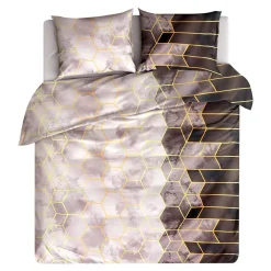 Komplet pościeli bawełnianej HEXAGON 220x200 cm