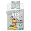 Pościel Dla Dzieci|Pościele| Komplet pościeli bawełnianej FLUO PSI PATROL 140x200 cm