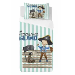 Pościel Dla Dzieci|Pościele|Estetica Komplet pościeli BOBO PIRAT 140x200 cm