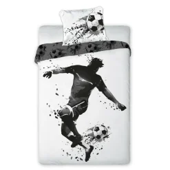 Dzieci Faro Komplet pościeli FOOTBALL PLAYER 160x200 cm