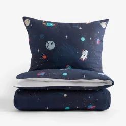 Pościel Dla Dzieci|Pościele| Komplet pościeli kosmos ROCKET 140x200 cm
