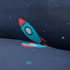 Pościel Dla Dzieci|Pościele| Komplet pościeli kosmos ROCKET 140x200 cm