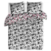 Komplet pościeli z satyny bawełnianej LOONEY TUNES SYLWESTER 160x200 cm
