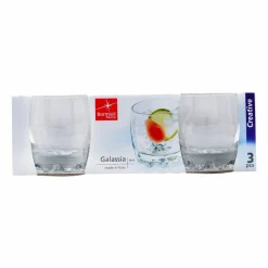 Szklanki I Kubki|Bormioli Komplet szklanek GALASSIA do wody 3szt