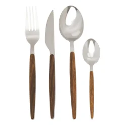 Komplet sztućców NATURAL 24 elementy