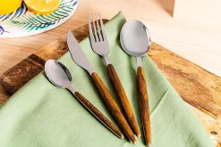 Komplet sztućców NATURAL 24 elementy