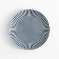 Serwisy Obiadowe|Lubiana Komplet talerzy szaro-niebieski DAISY SEASIDE 18 el.