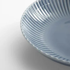 Serwisy Obiadowe|Lubiana Komplet talerzy szaro-niebieski DAISY SEASIDE 18 el.