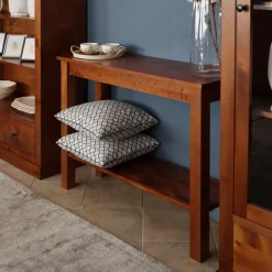 inny Konsola z litego drewna PAOLA brzoza koniakowa