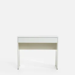 Toaletki I Konsole|inny Konsola z szufladą ESPRESSO biały połysk