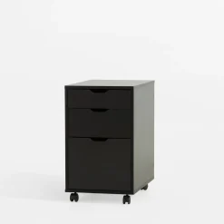 inny Kontenerek na kółkach LYRICE, kolor czarny