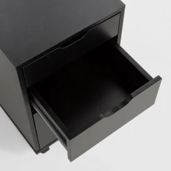 inny Kontenerek na kółkach LYRICE, kolor czarny