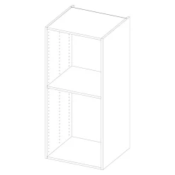 Korpusy|Qubik Korpus nablatowy 60x133,8 biały typ 2