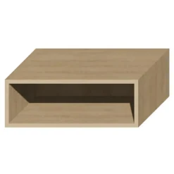 Korpusy|Qubik Korpus nadstawny 60x21,5 dębowy