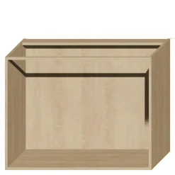 Korpusy|Qubik Korpus stojący narożny 100x77 dębowy typ 2