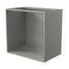 Qubik Korpus stojący 80x77 grafitowy