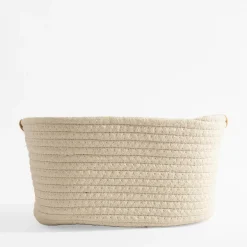 Kosz do przechowywania biały 32x28x15 cm