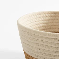 inny Kosz do przechowywania biały 21x15 cm