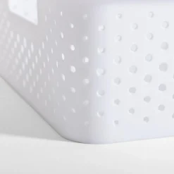 Pudełka I Pojemniki Do Przechowywania|Koszyki Dekoracyjne|inny Kosz do przechowywania biały 26,5x18x12,5 cm