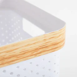 inny Kosz do przechowywania biały 36x27x24 cm