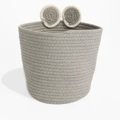 Przechowywanie|Pudełka I Pojemniki Do Przechowywania|inny Kosz do przechowywania jasnoszary MIŚ 22x22x23 cm