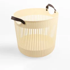 inny Kosz do przechowywania jasny beż 41x38 cm