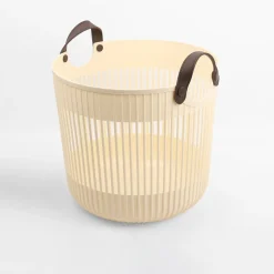 Pudełka I Pojemniki Do Przechowywania|Koszyki Dekoracyjne|inny Kosz do przechowywania jasny beż 35x32 cm