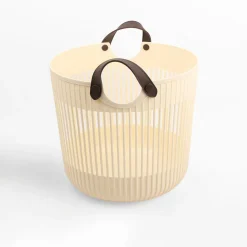 Pudełka I Pojemniki Do Przechowywania|Koszyki Dekoracyjne|inny Kosz do przechowywania jasny beż 35x32 cm